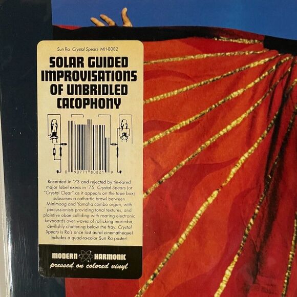 Sun Ra – Crystal Spears NEW Limited Red Vinyl, LP, RSD, Modern Harmonic, 2018 - Picture 2 of 3